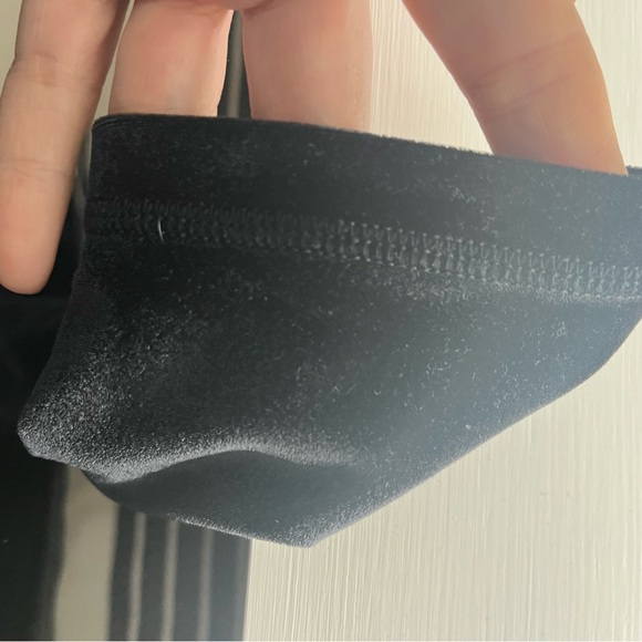 ATHLETA Elation Black Velvet Tight - Picture 9 of 12